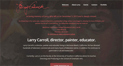 Desktop Screenshot of larrycarroll.net
